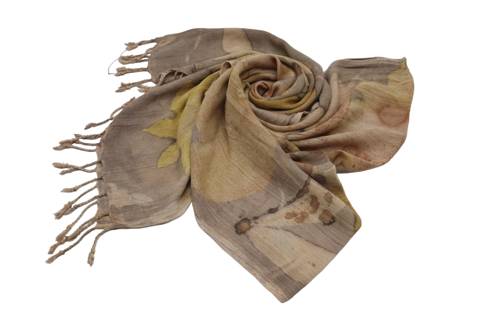 ECO-PRINT PASHMINA HANDLOOM