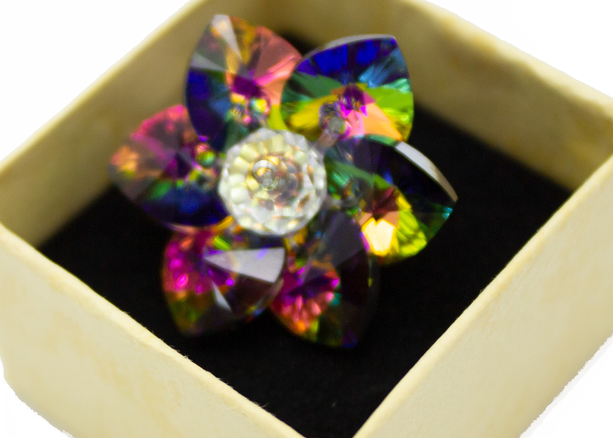 BROOCH SWAROSKI MELUR LUV