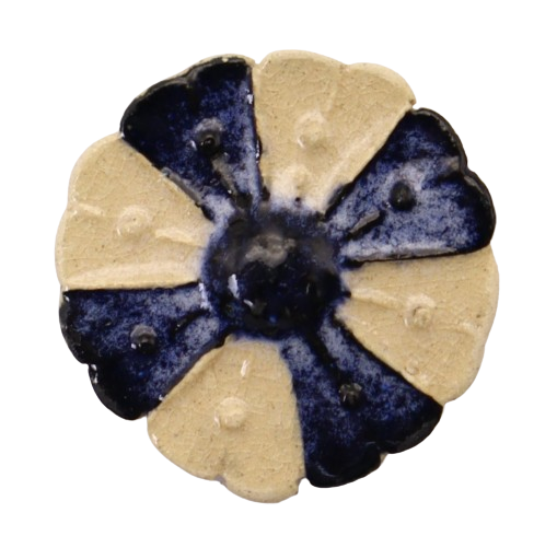 CERAMIC BROOCH