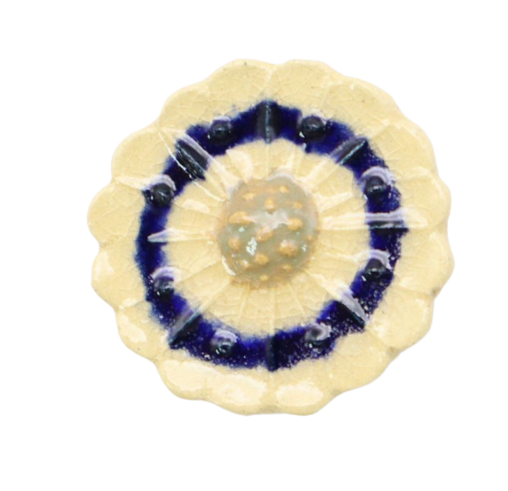CERAMIC BROOCH
