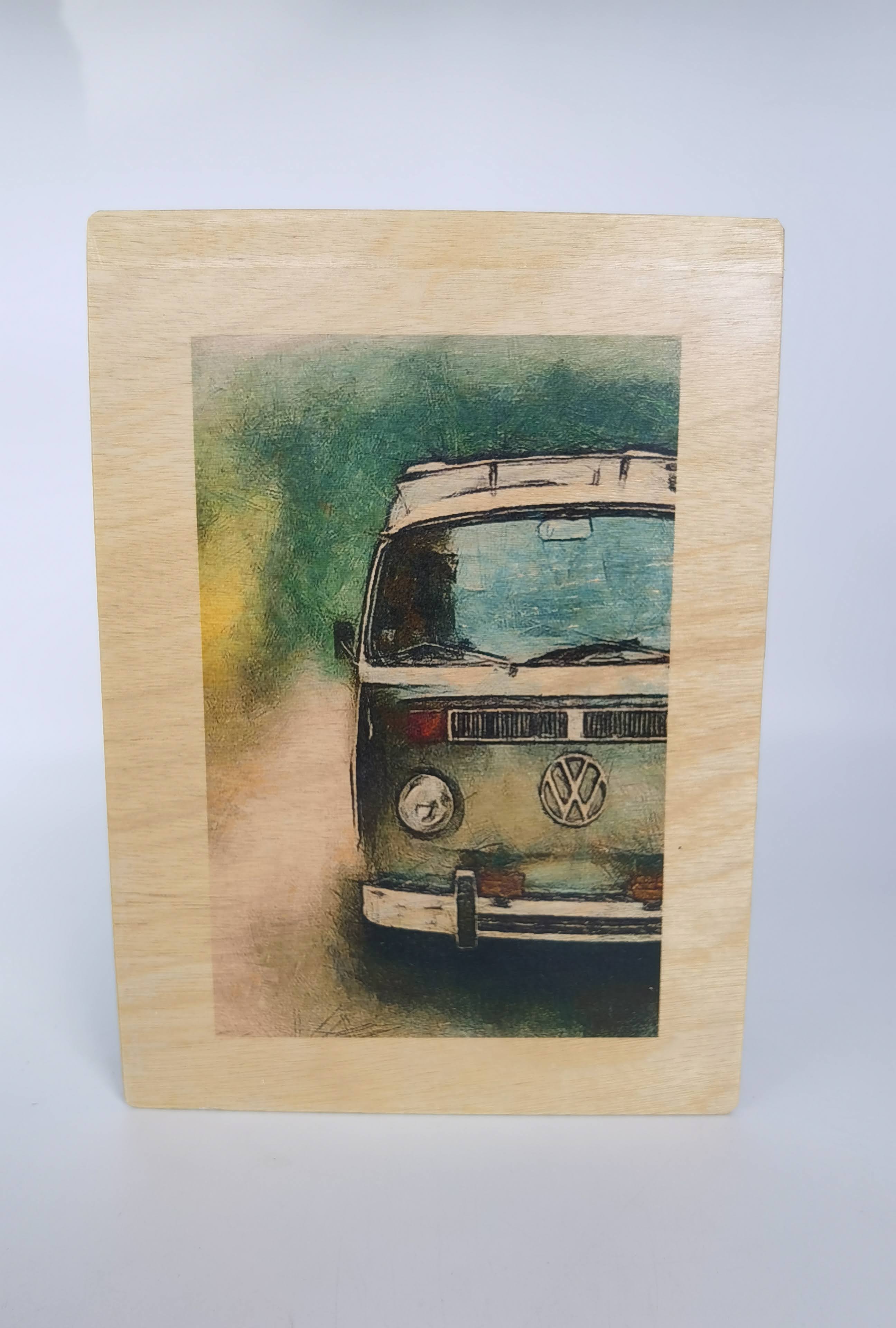 PICTURE TRANSFER (VOLKSWEGAN VAN LIGHT GREEN)