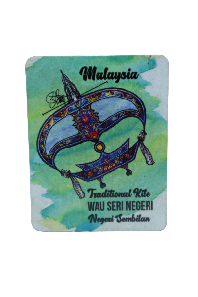 WAU SERI NEGERI (FRIDGE MAGNET )