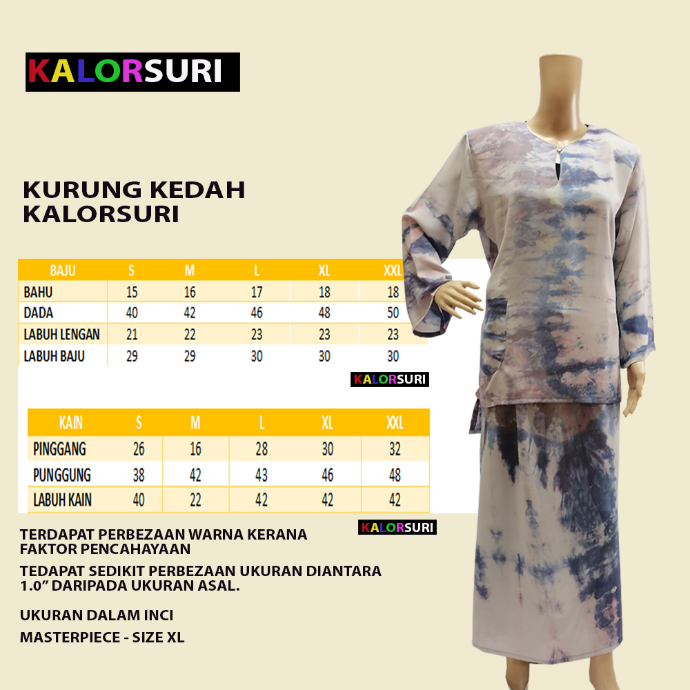 Pola Kurung Kedah - Pola Baju Kurung Kedah : Guna pola kurung kedah