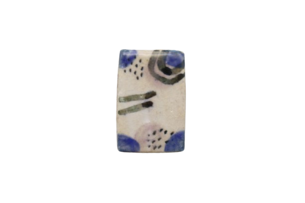 CERAMIC BROOCH