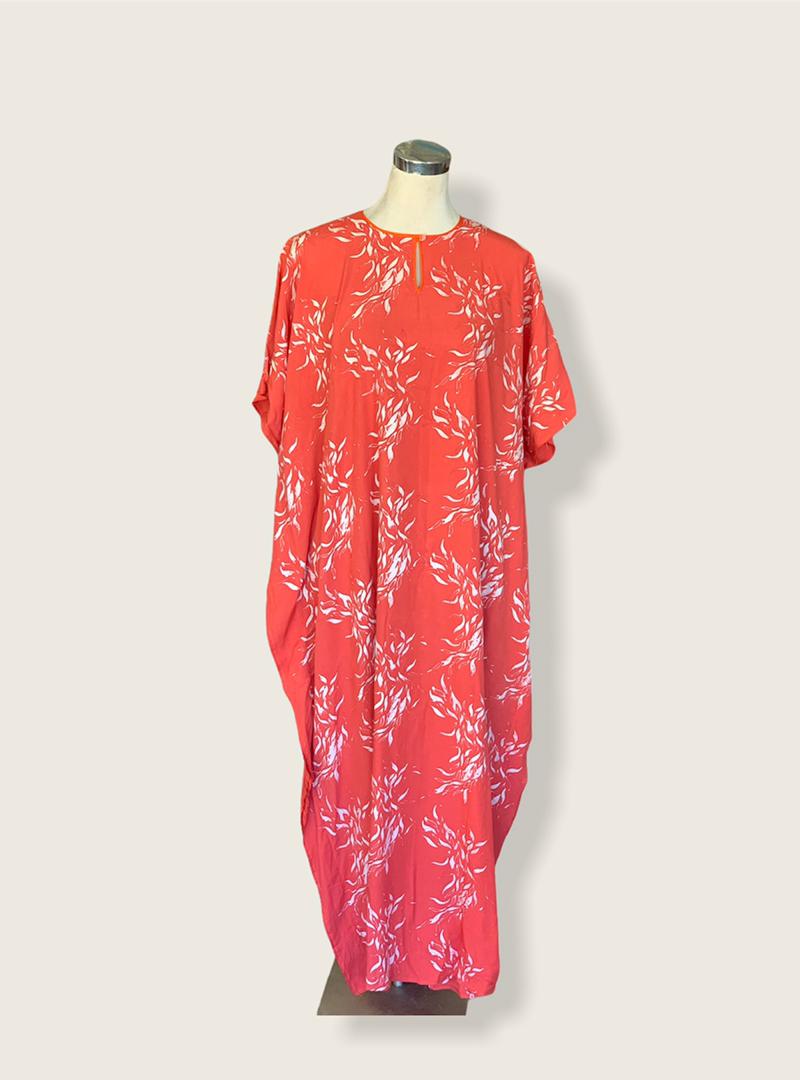 KAFTAN TIDUR BATIK BLOK (FULL DESIGN)