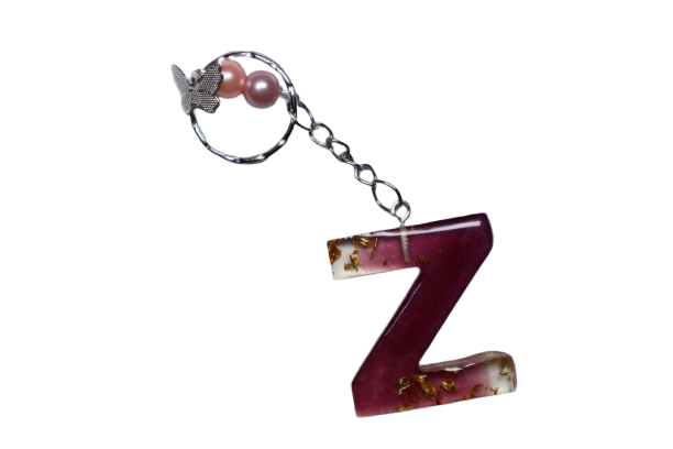 ALPHABET KEYCHAIN