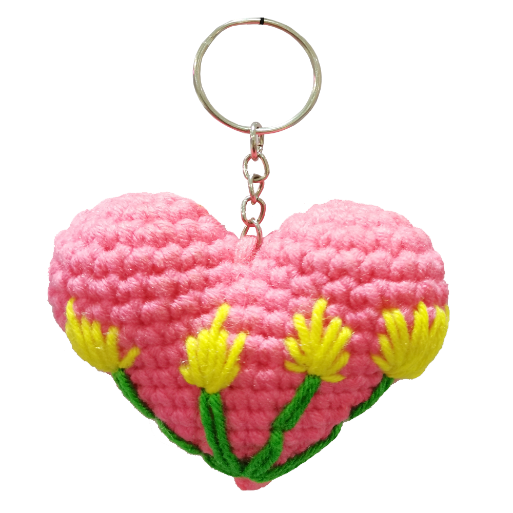 (PRE-ORDER 121) AMIGURUMI KEYCHAIN LOVE