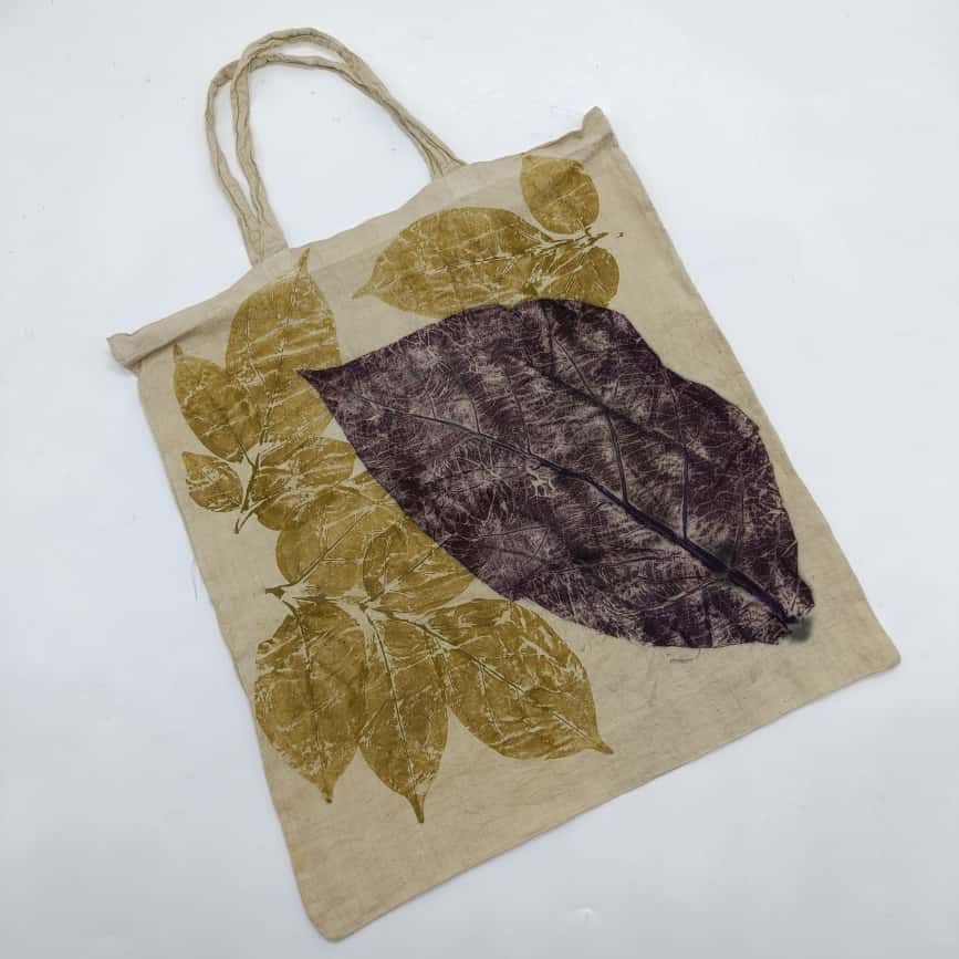 ECO PRINT TOTE BAG