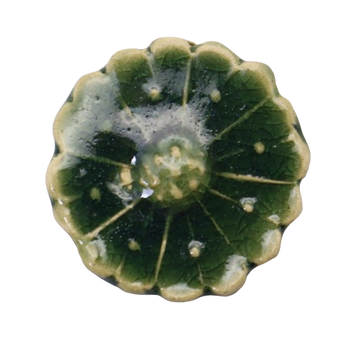 CERAMIC BROOCH