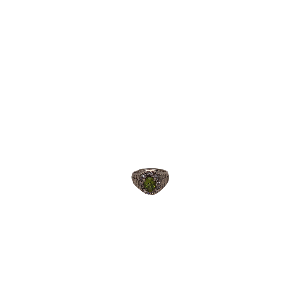 CINCIN PERAK BATU "PERIDOT"