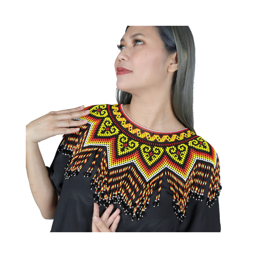 3D SARAWAK BEADS NECKLACE
