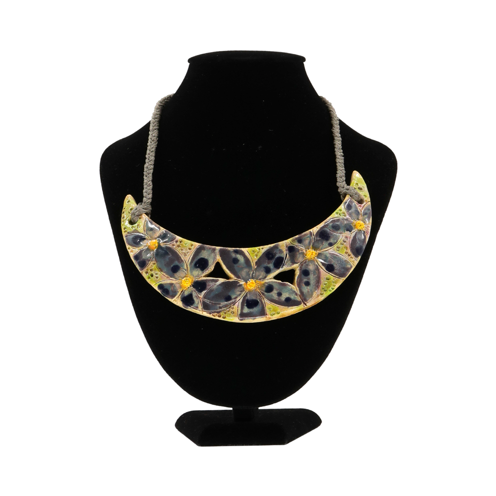 SARAWAK BEADS NECKLACE HALF MOON