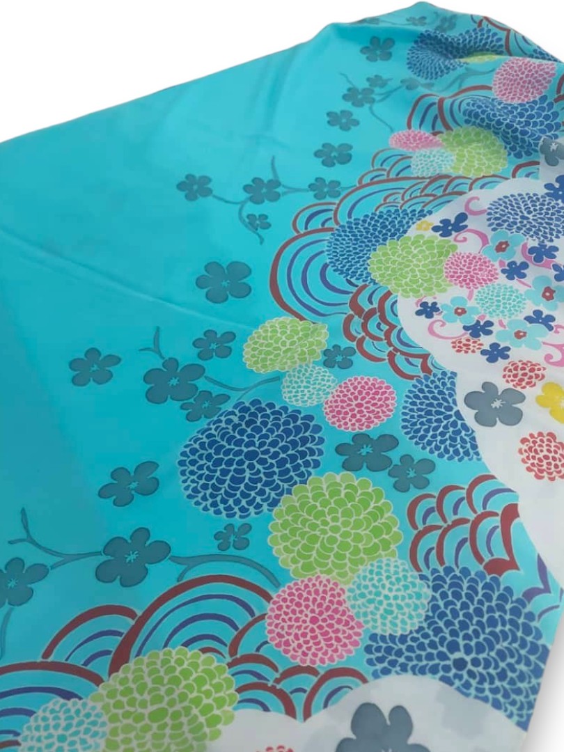 BATIK FABRIC WITH SHAWL