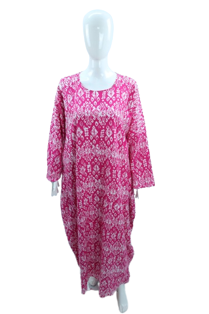 KAFTAN MODEN BATIK BLOK