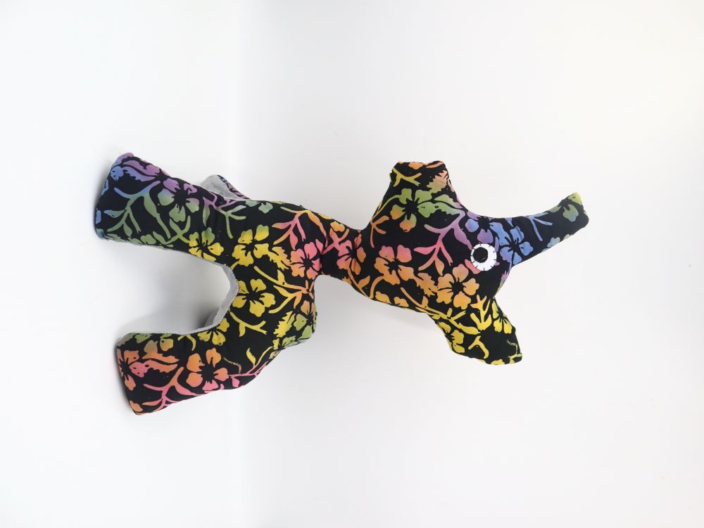 SOFT TOYS UNICORN (3D) BATIK BUNGA RAYA SERIES (L)