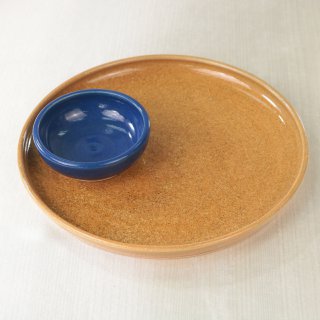 (SET) PINGGAN SERAMIK + MANGKUK SAMBAL SERAMIK