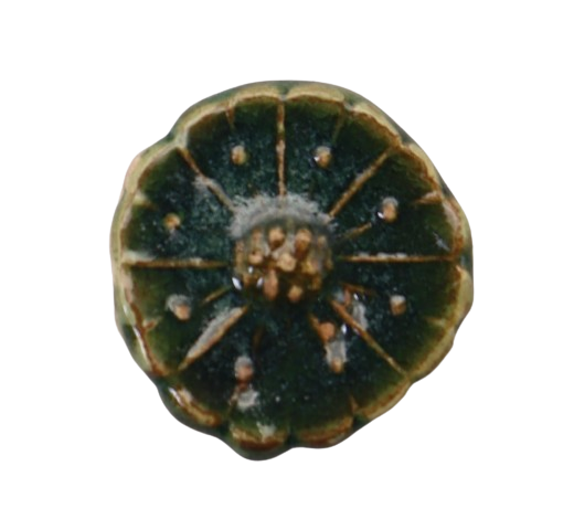 CERAMIC BROOCH
