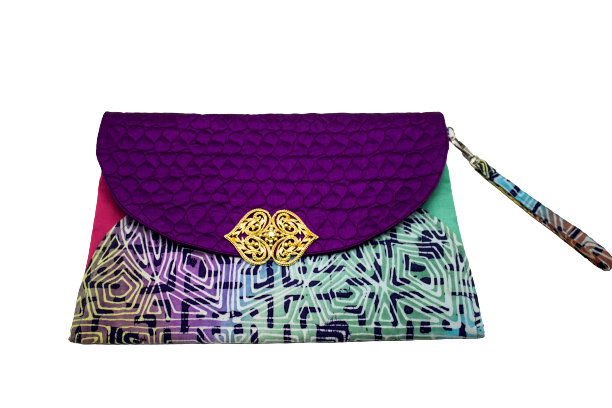 BATIK CLUTCH BAG DOKOH  EK