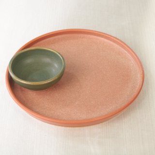 (SET) PINGGAN SERAMIK + MANGKUK SAMBAL SERAMIK