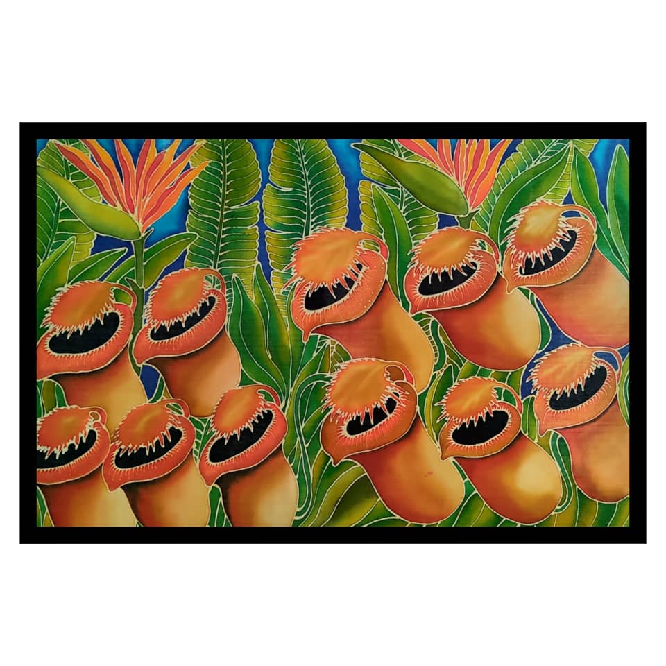 LUKISAN BATIK POKOK PERIUK KERA