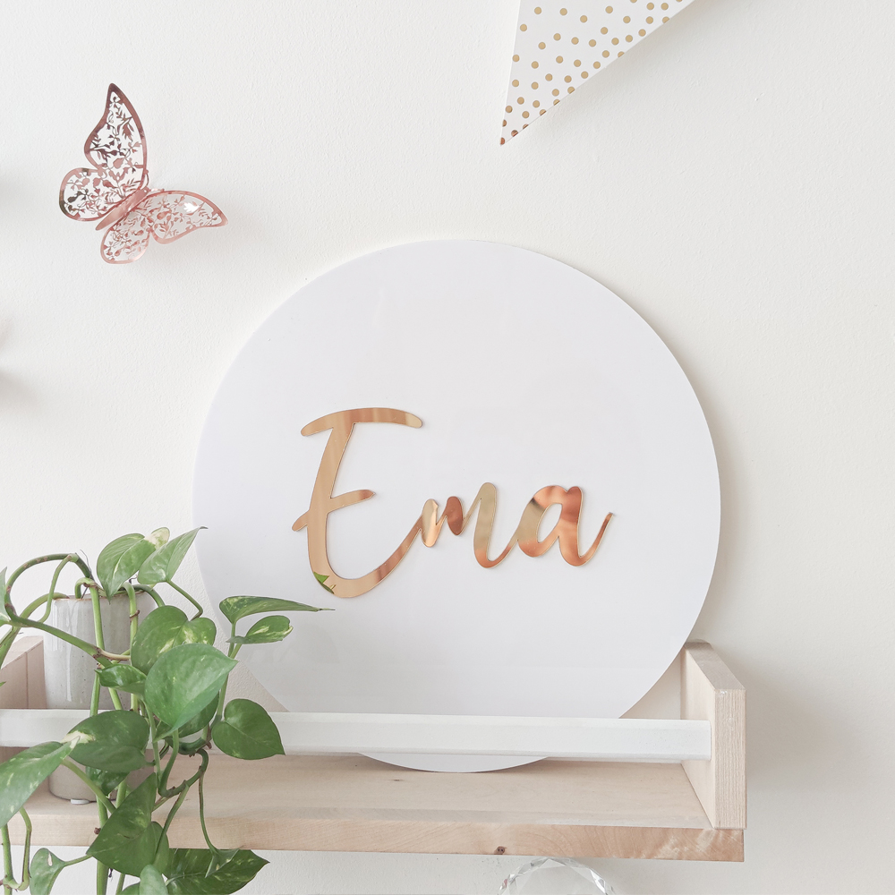 PERSONALIZE ROUND NAME