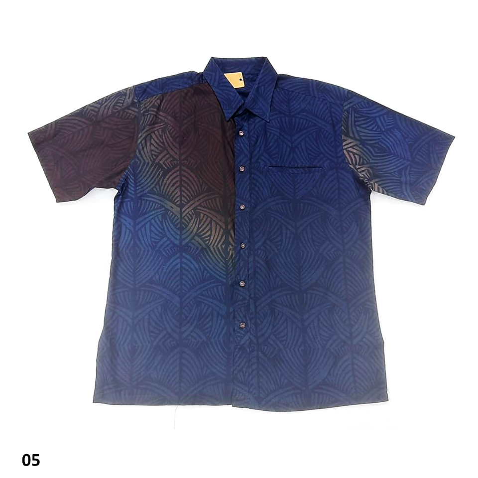 BAJU BATIK KEMEJA LENGAN PENDEK