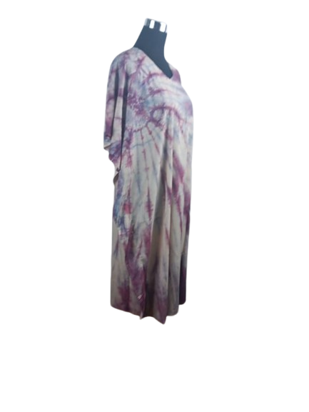 TIE AND DYE BATIK CAFTAN