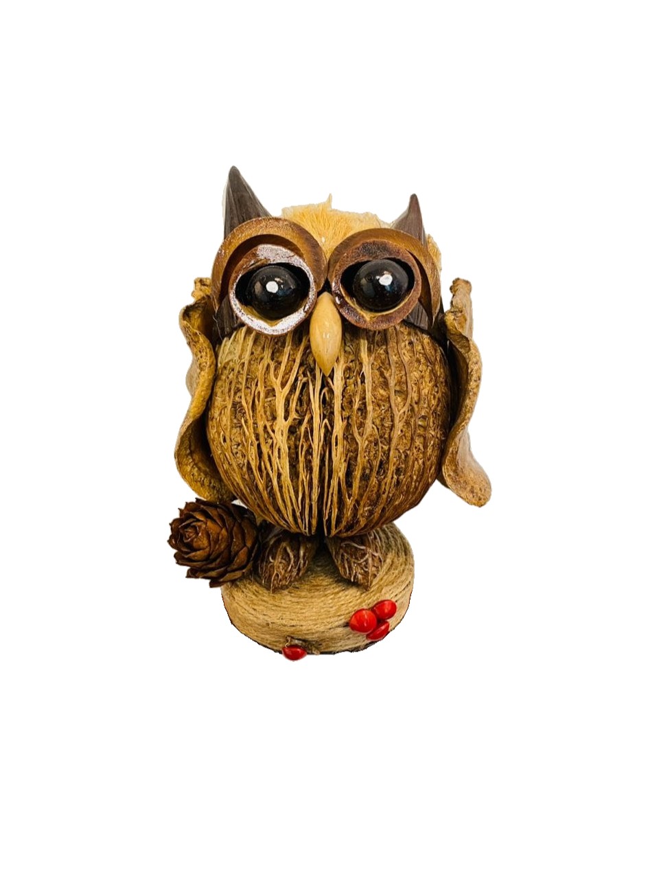 NATURAL OWL DECO