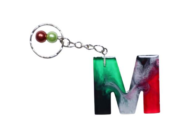 ALPHABET KEYCHAIN