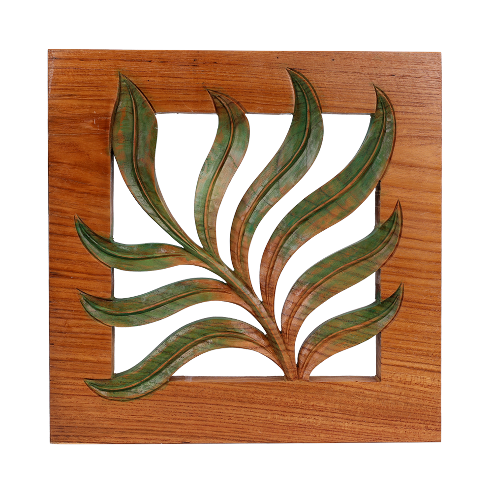 DEKORASI HIASAN DINDING MOTIF "DAUN SERIES" 2