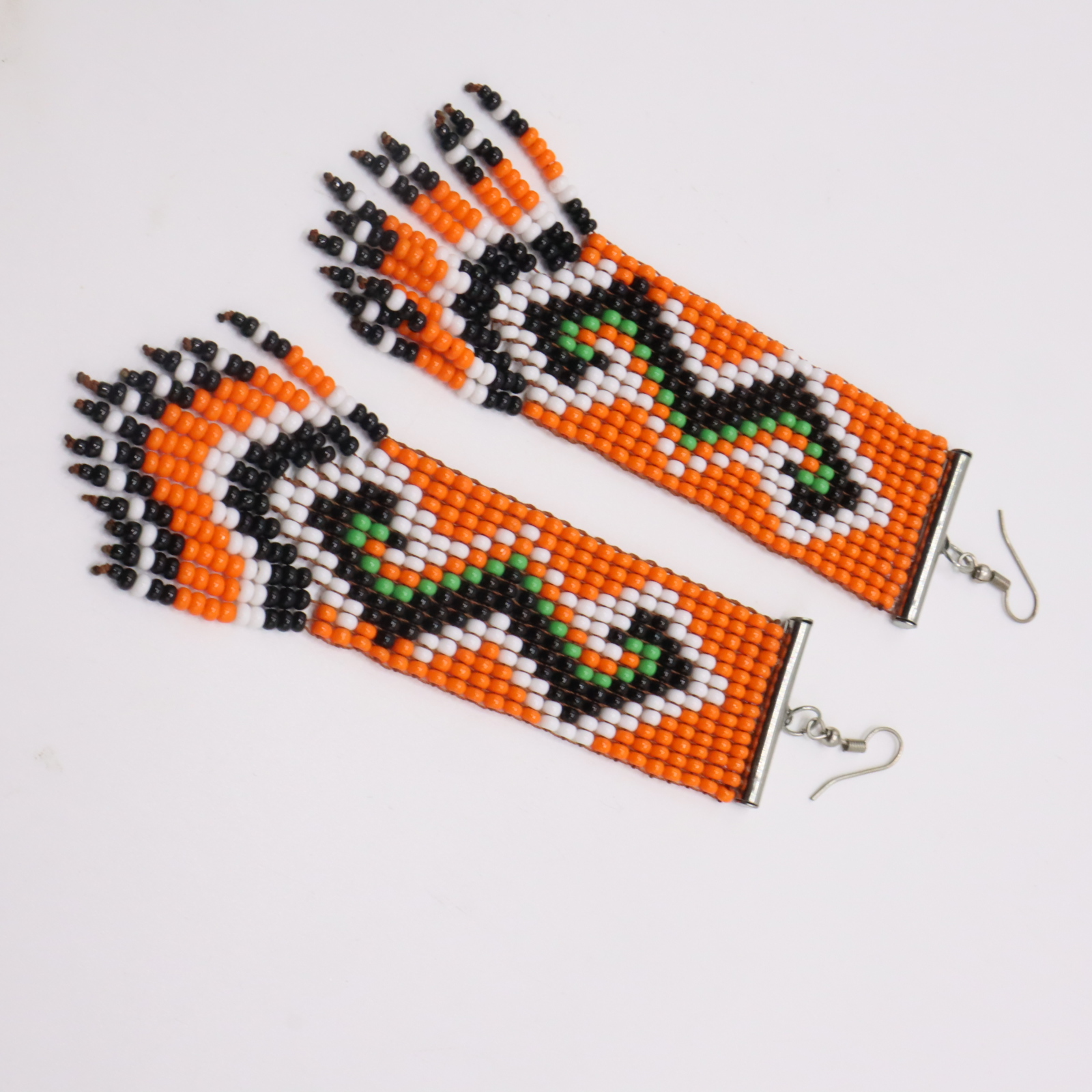 DANGLING BEAD EARRINGS