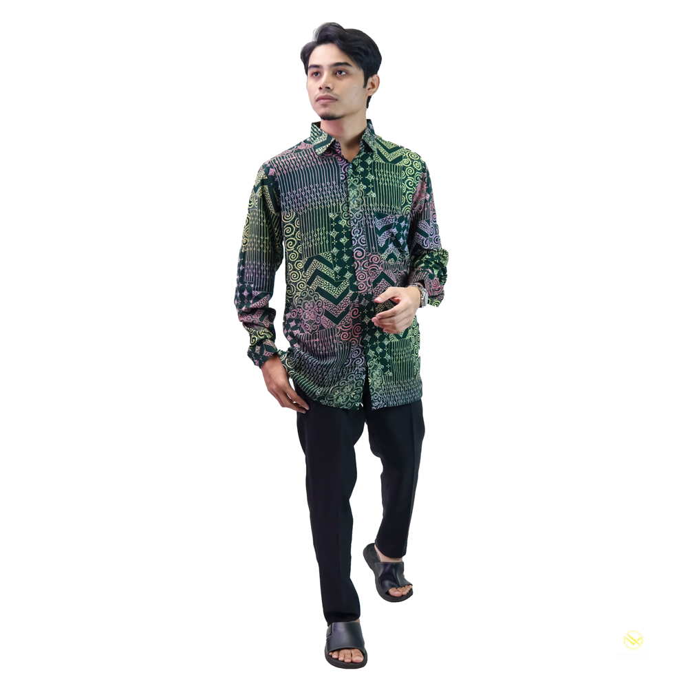 KEMEJA BATIK SKRIN