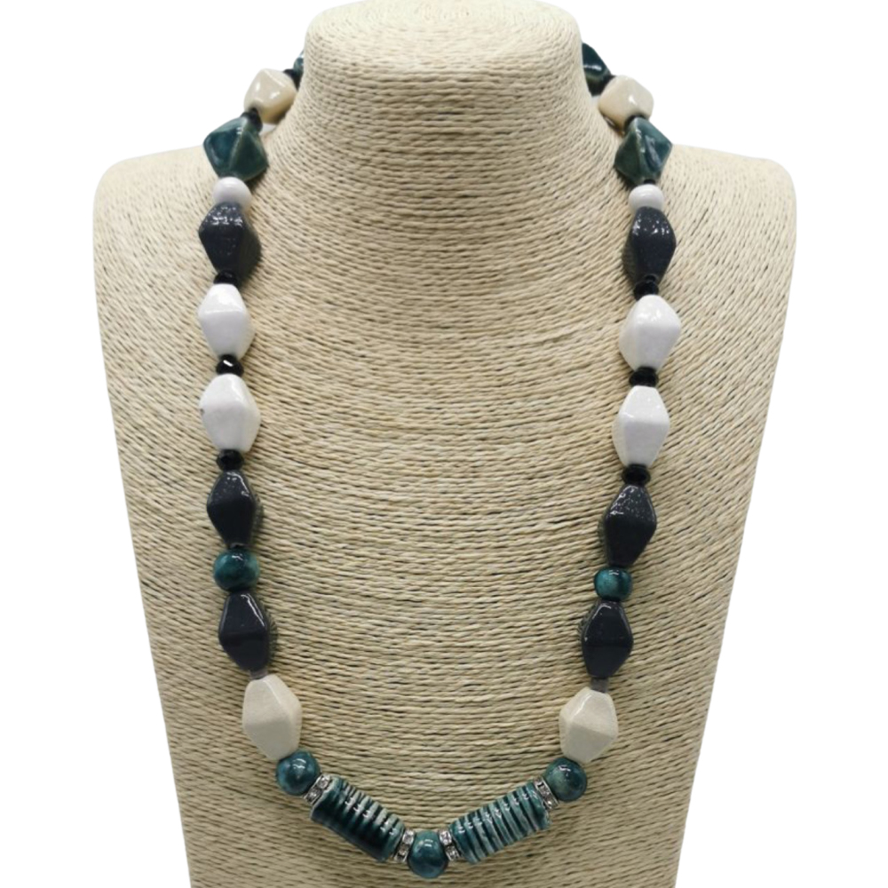 CERAMIC NECKLACE BEADS
