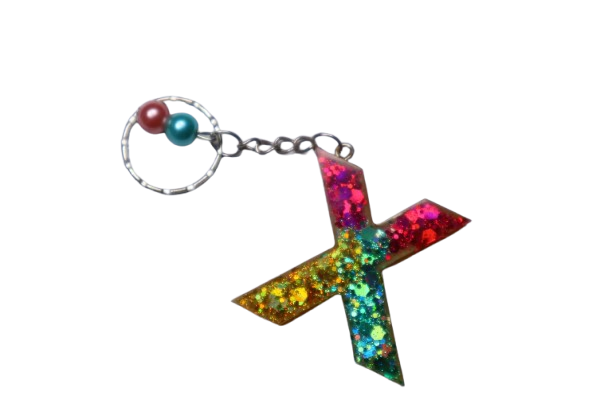 ALPHABET KEYCHAIN