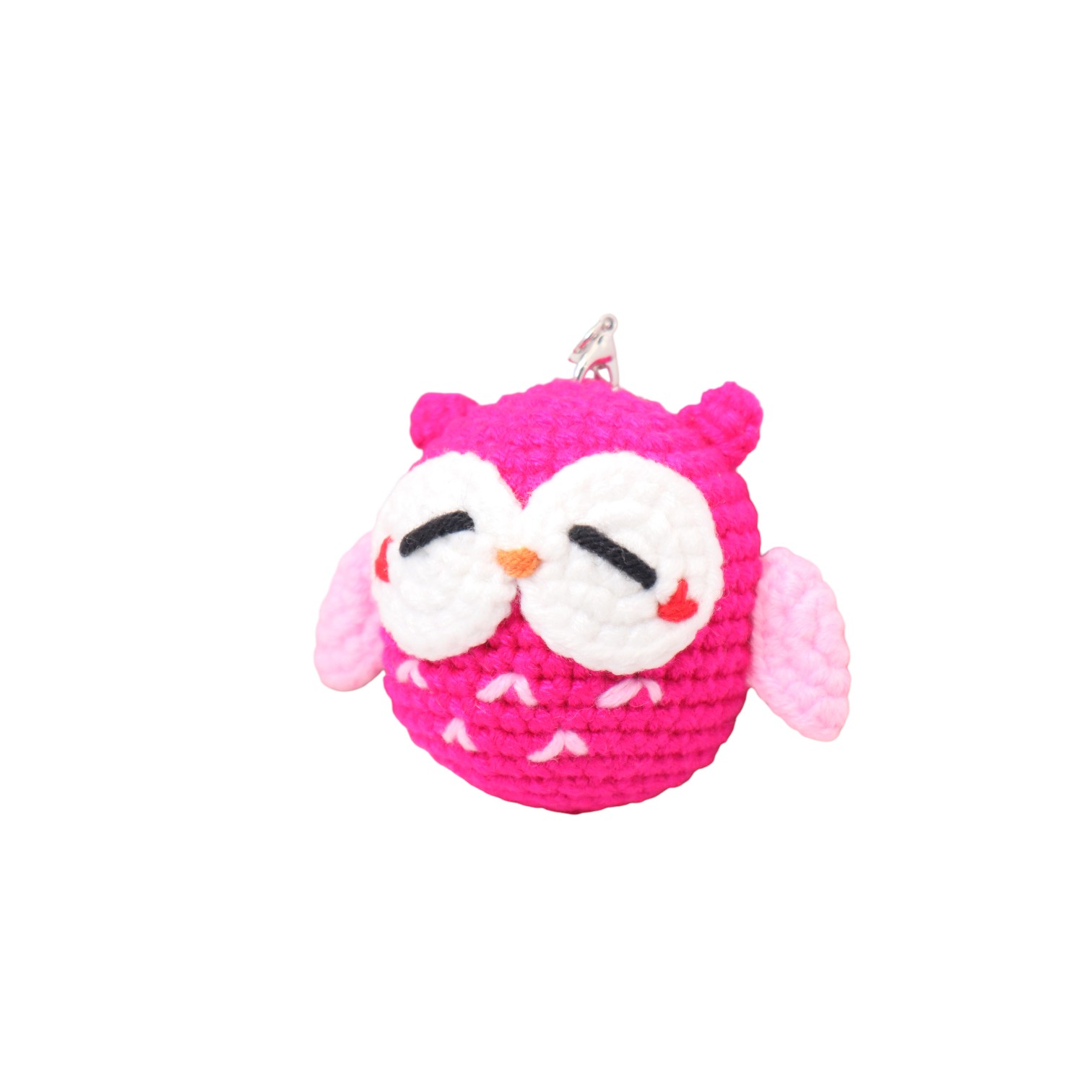 SLEEPY OWL KEYCHAIN