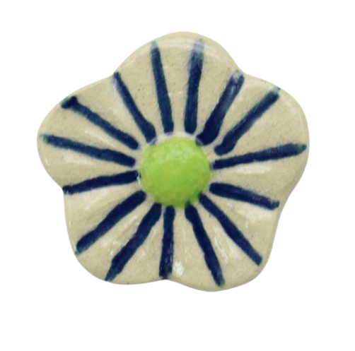 CERAMIC BROOCH