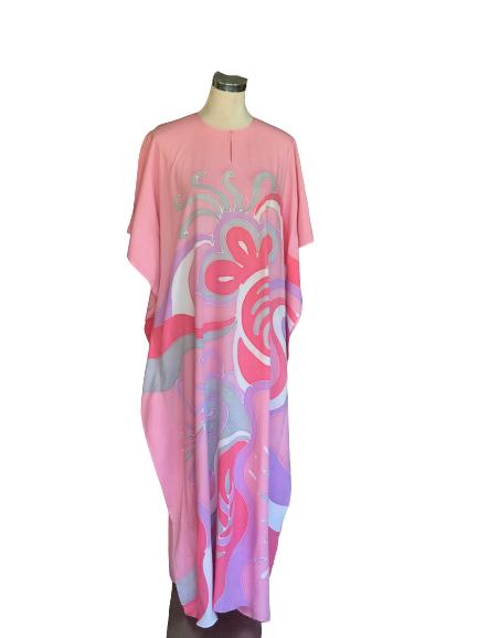KAFTAN LENGAN PENDEK  PASTEL