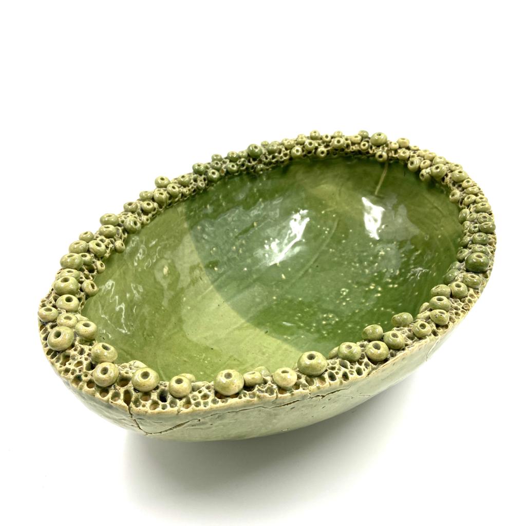 CERAMIC BIG DECORATION BOWL