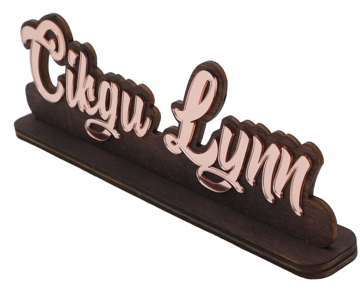 (PRE-ORDER) NAME STAND