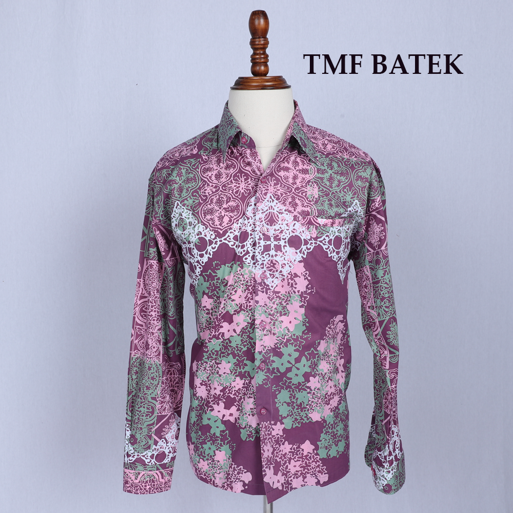 (PRE-ORDER 1175) KEMEJA BATIK LENGAN PANJANG