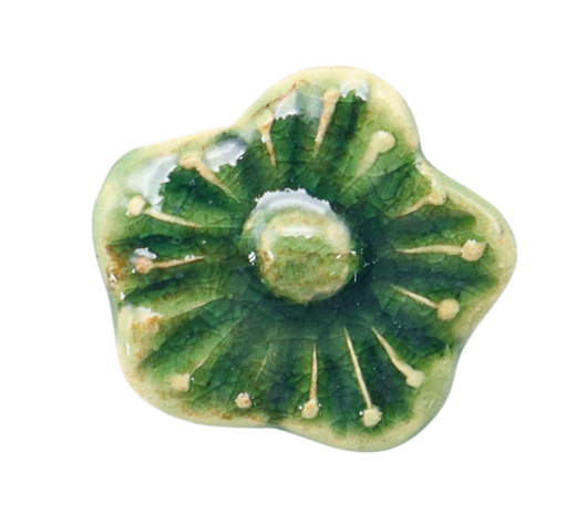 CERAMIC BROOCH