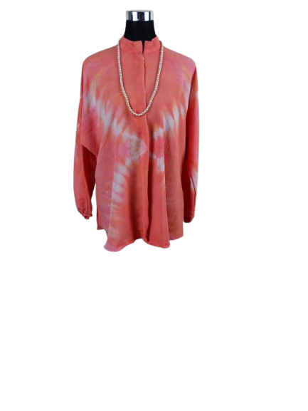 TIE AND DYE BATIK BLOUSE