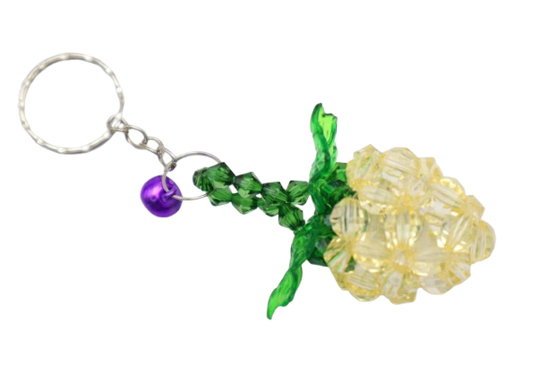 BEADED KEYCHAIN