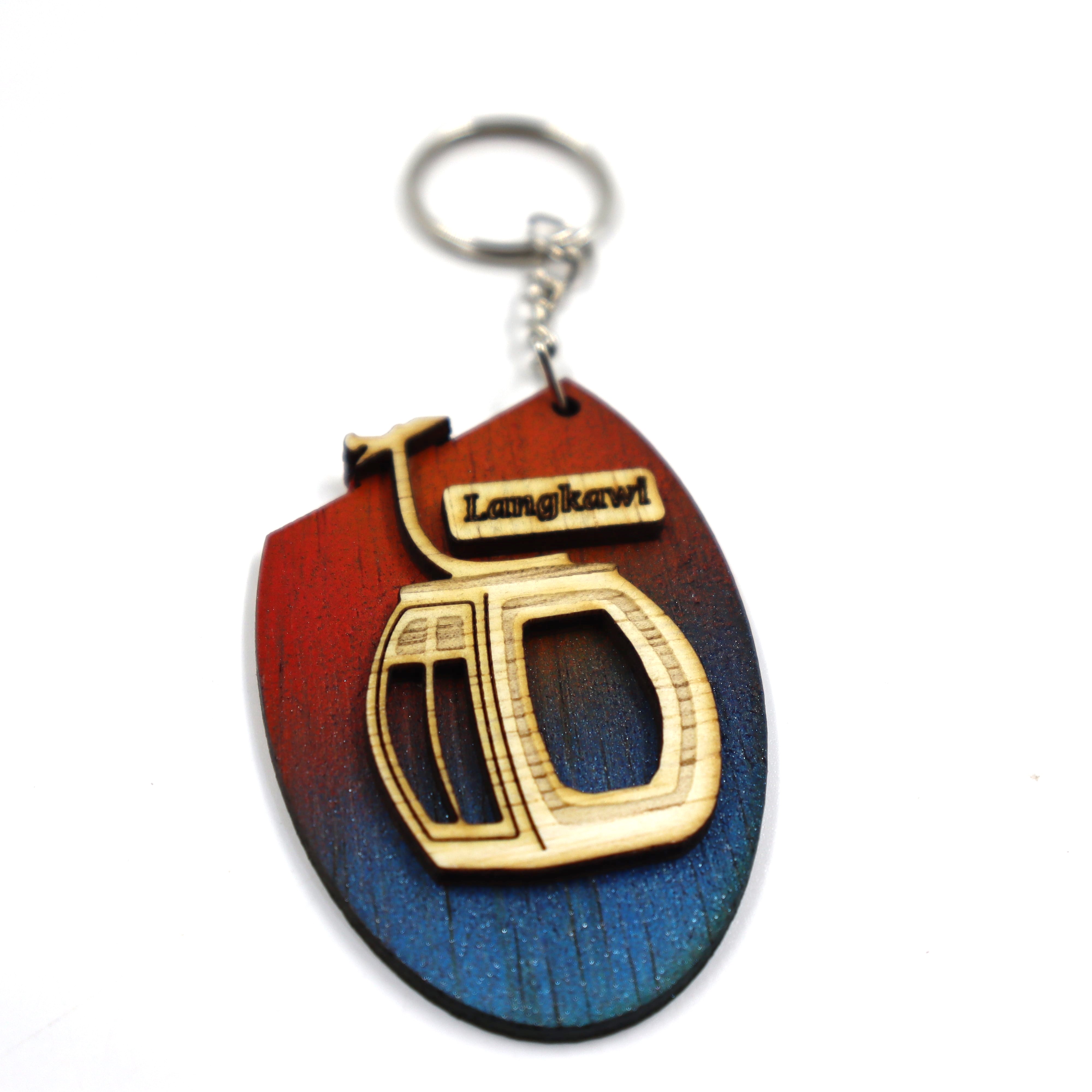 WOODEN KEYCHAIN