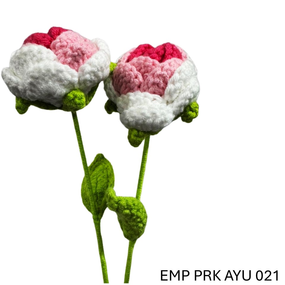 CROCHET ROSES (2 PCS)