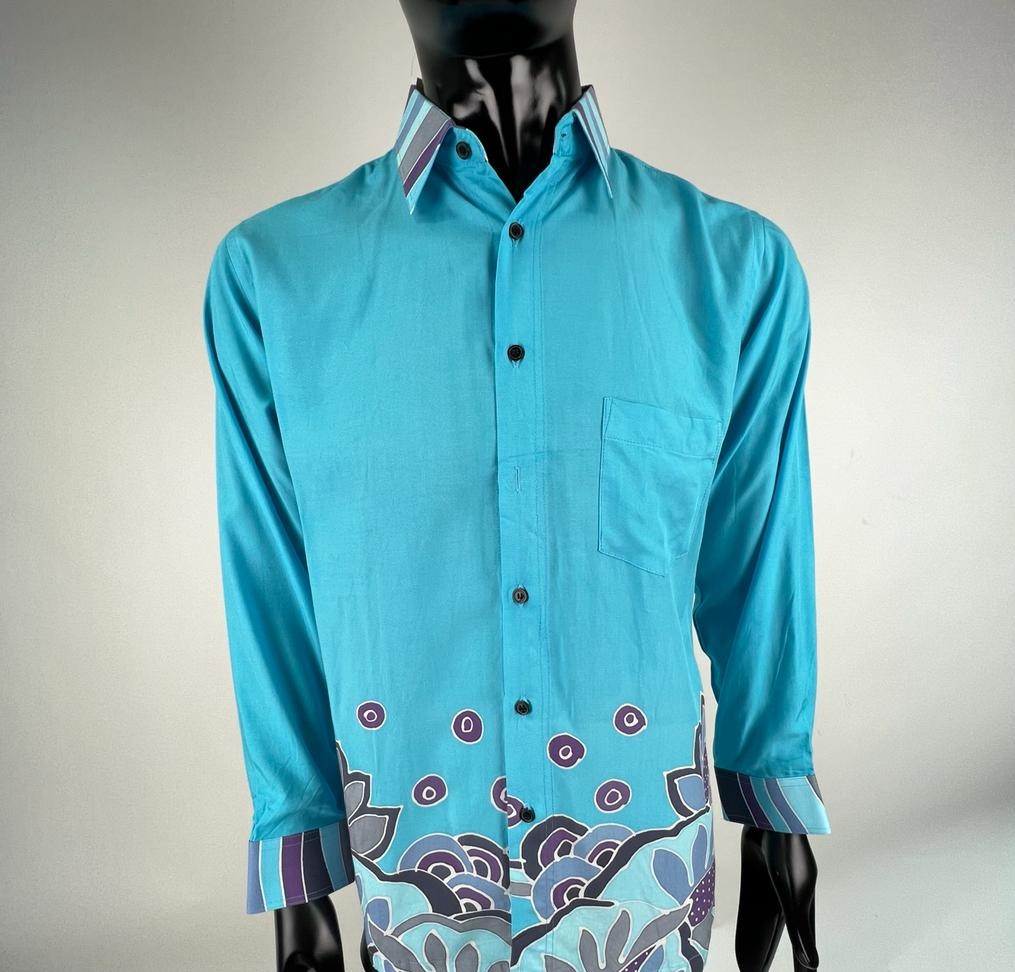 KEMEJA LENGAN PANJANG BLOK