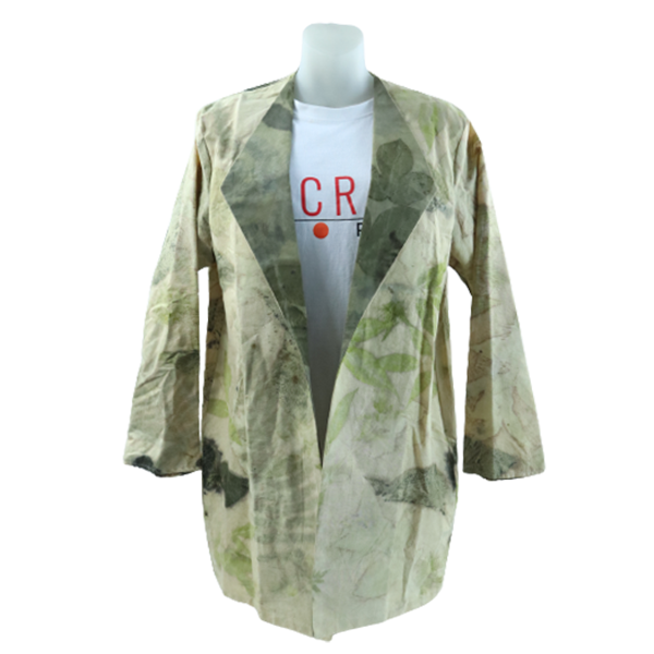 BLOUSE CARDIGAN (ECOPRINT)