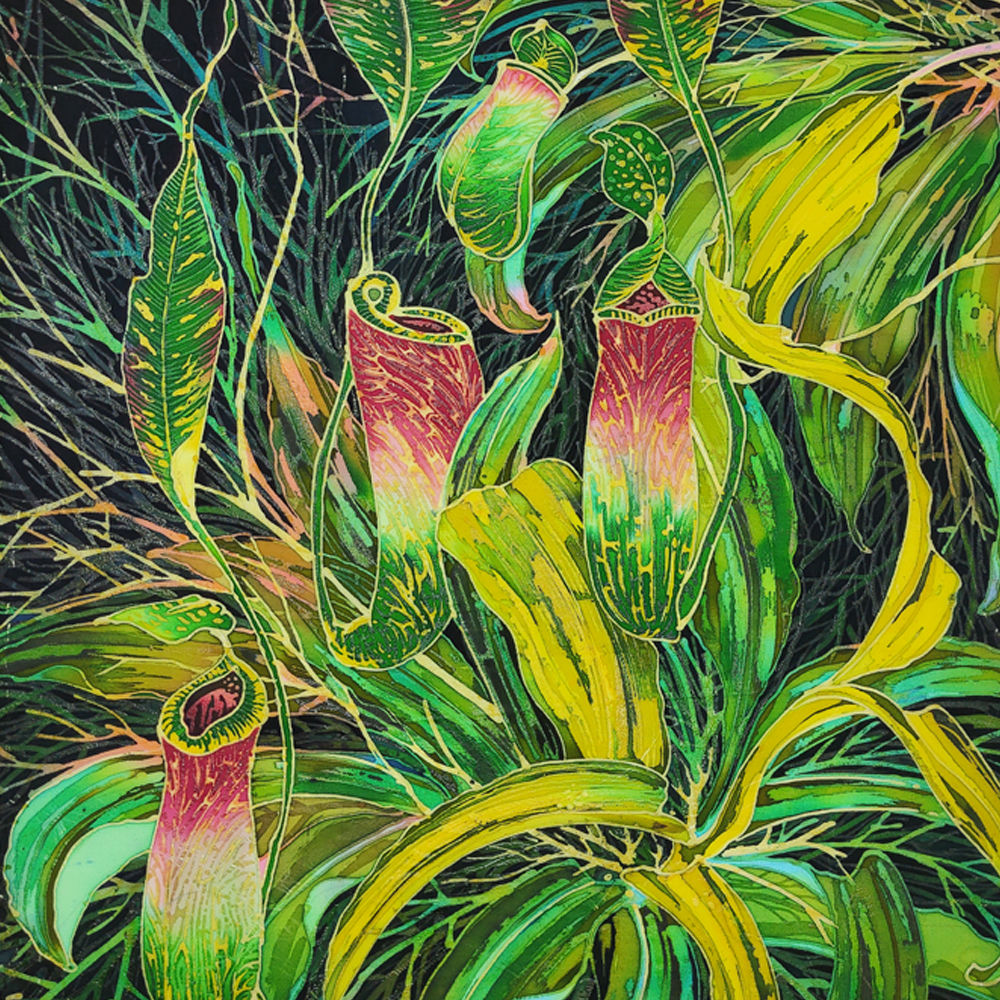 BATIK PAINTING ''PERIUK KERA 3''