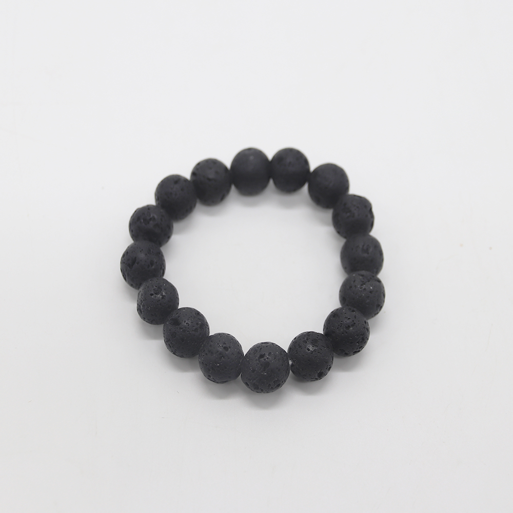 BLACK LIVER BEADS (L)