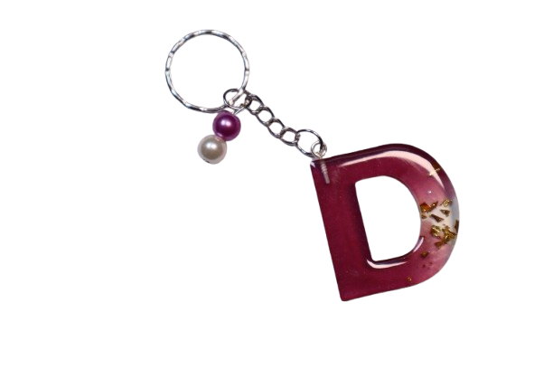 ALPHABET KEYCHAIN